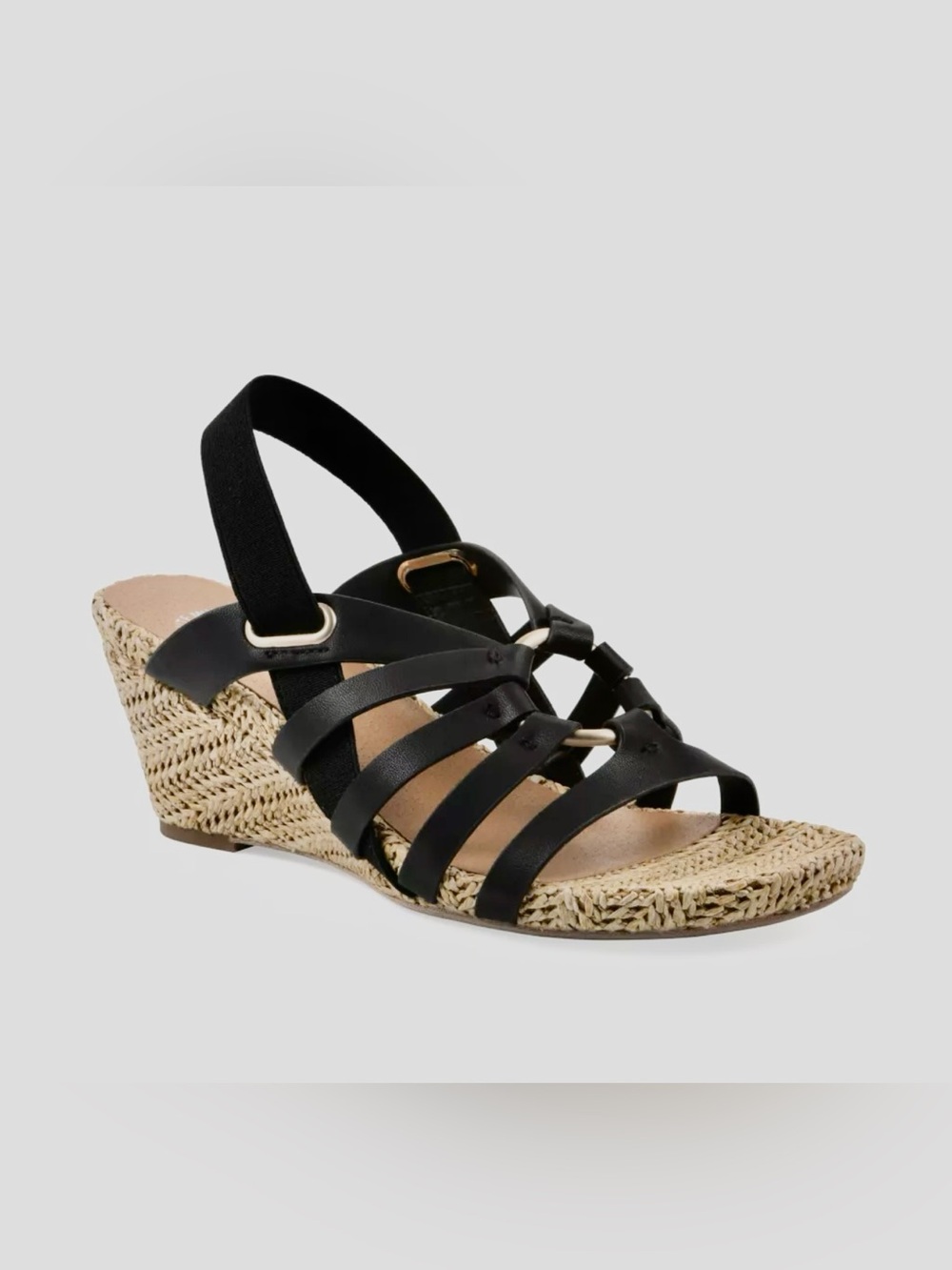 White Mountain Ataps Wedge Sandal Size 9.5 NWT